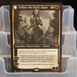 Magic: The Gathering Arlinn, the Pack's Hope Red Green Planeswalker Mythic 211 … - Image 1