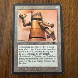 Magic: The Gathering Triskelion Artifact Creature 1/1 Douglas Shuler English - Image 1