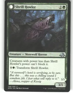 Shrill Howler - Eldritch Moon - MTG - Uncommon - #168 - NM - Image 1