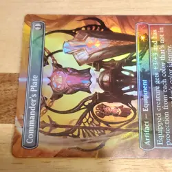 1x Commander's Plate, Secret Lair Angels 1339, Foil, Magic MTG NM - Image 5