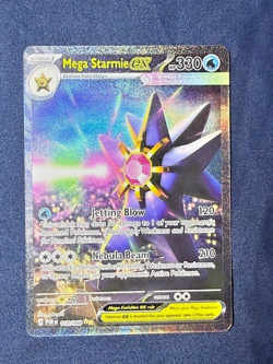 Mega Starmie ex 118/088 NM Pokemon Perfect Order SIR Ultra Rare - Image 1