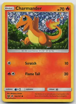 Charmander 18a/147 General Mills Promo Holo Pokemon TCG Card LP 018A/147 - Image 1