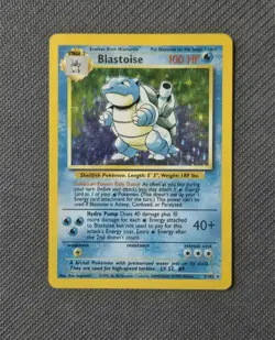 Blastoise 002/102 Base Set Holo 1999 Pokemon TCG Card - Image 1