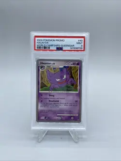 Pokemon Haunter Queengar World Championships Promo #40 Psa 9 Low Pop - Image 1