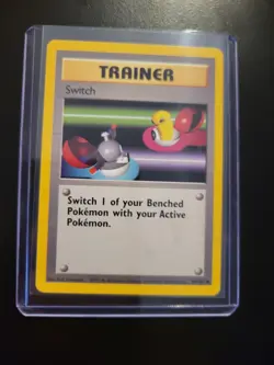 SWITCH - Base Set - 95/102 - Common Trainer - Pokemon Card - Unlimited - Image 1