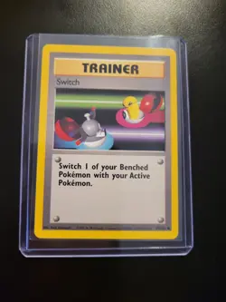 SWITCH - Base Set - 95/102 - Common Trainer - Pokemon Card - Unlimited - Image 2