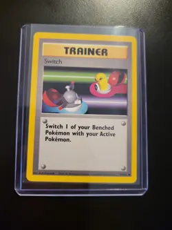 SWITCH - Base Set - 95/102 - Common Trainer - Pokemon Card - Unlimited - Image 3
