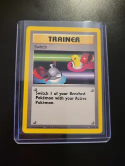 SWITCH - Base Set - 95/102 - Common Trainer - Pokemon Card - Unlimited - Image 4