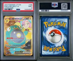 PSA 9 Ionos Bellibolt EX 188/159 Gold Hyper Rare Pokemon Card Journey Together - Image 3
