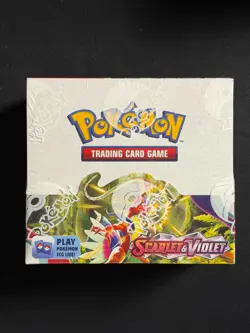 Pokemon TCG Scarlet & Violet Base Set Booster Box Factory Sealed 36 Packs RARE - Image 1