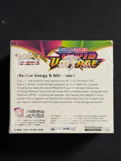 Pokemon TCG Sword & Shield Vivid Voltage Booster Box Factory Sealed 36 Packs - Image 2