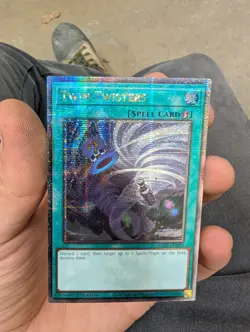 Twin Twisters Quarter Century Secret Rare Card RA02-EN060 - Image 2