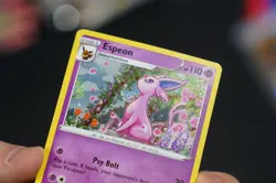 Pokemon Sword & Shield SWSH174 Espeon Cosmos "HD SWIRL" Promo Holo NM - Image 1