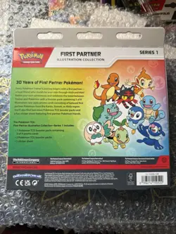1x *NEW SEALED* Pokemon TCG: First Partner Illustration Collection Series 1 - Image 2