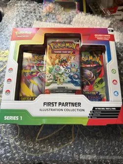 1x *NEW SEALED* Pokemon TCG: First Partner Illustration Collection Series 1 - Image 3