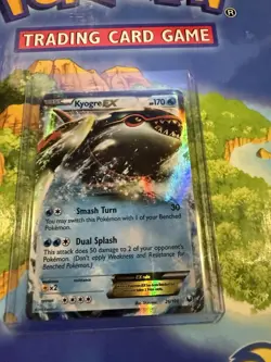 Pokemon Kyogre EX Dark Explorers Ultra Rare Holo 26/108 2012 whale 🐳 Pokemon NM - Image 1