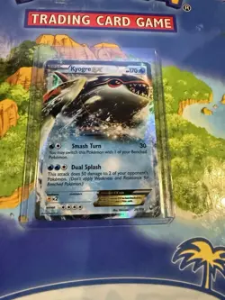 Pokemon Kyogre EX Dark Explorers Ultra Rare Holo 26/108 2012 whale 🐳 Pokemon NM - Image 2