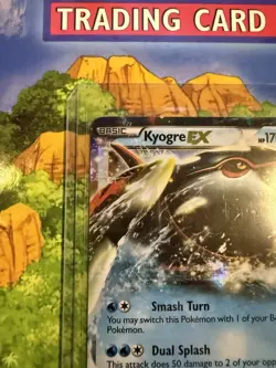 Pokemon Kyogre EX Dark Explorers Ultra Rare Holo 26/108 2012 whale 🐳 Pokemon NM - Image 4