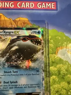 Pokemon Kyogre EX Dark Explorers Ultra Rare Holo 26/108 2012 whale 🐳 Pokemon NM - Image 5