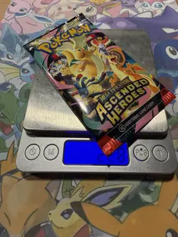 EXTREMELY HEAVY! 22.8g GOD PACKUUU Ascended Heroes Pokemon TCG Booster (SEALED) - Image 1