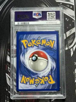 1999 Pokemon Lapras #10/62 PSA 8 FOSSIL HOLO - Image 2