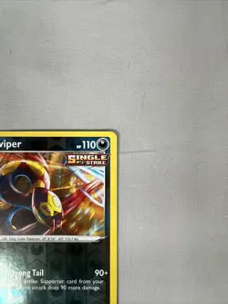 Seviper 102/198 - Reverse Holo Rare - Chilling Reign Pokemon - NM - Image 3