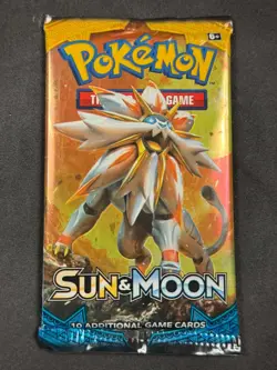 Pokemon Sun & Moon Base Set Booster Pack Factory Sealed NEW - Image 1
