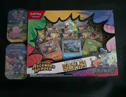 Pokemon Ascended Heroes First Partner Deluxe Collection With 2 Mini Tins SEALED - Image 1