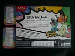 Pokemon Ascended Heroes First Partner Deluxe Collection With 2 Mini Tins SEALED - Image 2