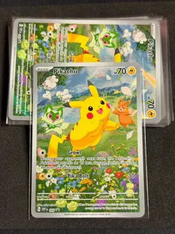 Pokemon TCG Scarlet & Violet Promos #088 Pikachu Paldea Adventure Chest QTY - Image 1
