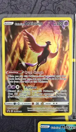 Galarian Articuno Zapdos Moltres Set Legendary Birds Crown Zenith NM Pokemon TCG - Image 3