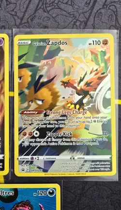 Galarian Articuno Zapdos Moltres Set Legendary Birds Crown Zenith NM Pokemon TCG - Image 5