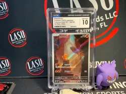 Charmander 168/165 Art Rare Holo Pokemon Japanese CGC 10 Gem Mint - Image 1