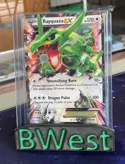 Rayquaza EX NM 75 XY Roaring Skies ROS Pokemon TCG 2015 - Image 1