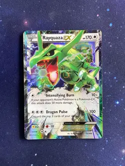 Rayquaza EX NM 75 XY Roaring Skies ROS Pokemon TCG 2015 - Image 2