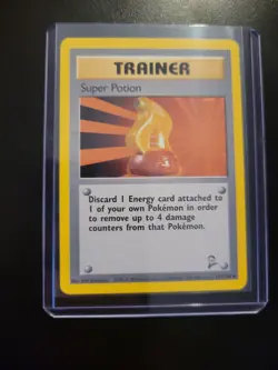 Super Potion 117/130 Base Set 2 Trainer Pokemon Card WOTC - Image 2