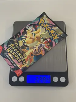 Extra Heavy Pokemon Ascended Heroes Booster Pack (22.84g) - Image 1