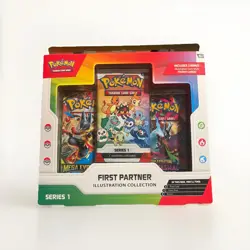 Pokemon TCG First Partner Illustration Collection Series 1 Sealed New Pack - Image 1
