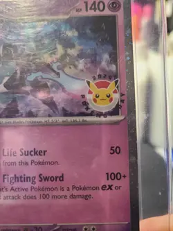 PROMO Ceruledge 040/091 Pokemon Day 2024 STAMP PAF Paldean Fates SEALED NM/Mint - Image 2