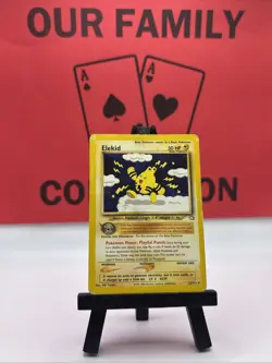 Elekid 22/111 Neo Genesis Unlimited Non Holo Rare Pokemon Card HP - Image 1