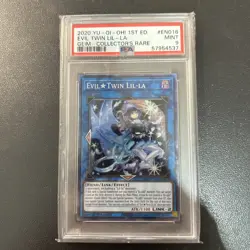 Evil Twin Lil-la - GEIM-EN016 - PSA 9 MINT - Collectors Rare 1st Yugioh - Image 1