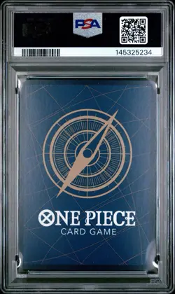 2025 ONE PIECE PRB02-PREMIUM BOOSTER SPARKLE FOIL #005 MONKEY D. LUFFY PSA 10 - Image 2
