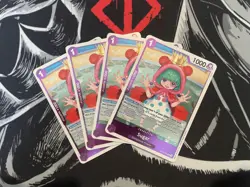 Sugar OP10-065 X4 PLAYSET Rare English One Piece TCG Card: OP10 - Image 1