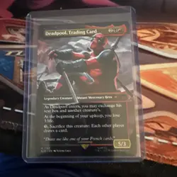 MTG SLD Marvel Deadpool, Trading Card Non-Foil Unplayed NM - Image 1