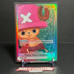 One Piece Tony Tony. Chopper OP08-00 ALT ART (Parallel) LEADER Two Legends NM - Image 1