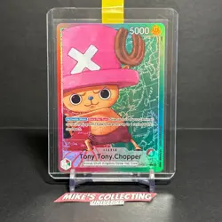 One Piece Tony Tony. Chopper OP08-00 ALT ART (Parallel) LEADER Two Legends NM - Image 3