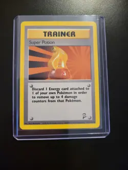 Super Potion 117/130 Base Set 2 Trainer Pokemon Card WOTC - Image 1