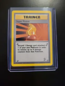 Super Potion 117/130 Base Set 2 Trainer Pokemon Card WOTC - Image 2