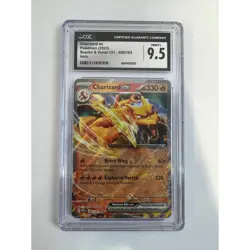 Pokemon TCG Charizard EX Graded Card - CGC 9.5 Mint+ - 006/165 - Collectible - Image 1