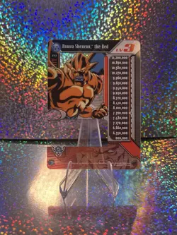 Nouva Shenron The Red Lv 3 Tech Card Rare DBGT DRAGON BALL GT CCG 277 Limited - Image 1